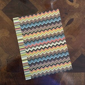 NWT Missoni for Target Composition Book - 7 3/8” x 9 3/4” Ruled White Paper.